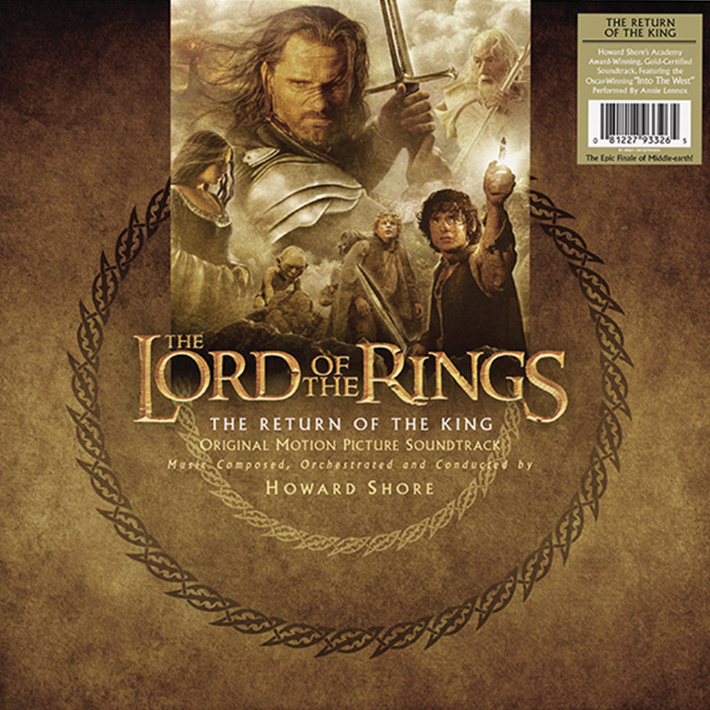 HOWARD SHORE - The Lord Of The Rings: The Return Of The King (Original Soundtrack) - 2LP - 'Palantir Clear' Vinyl [OCT 3]