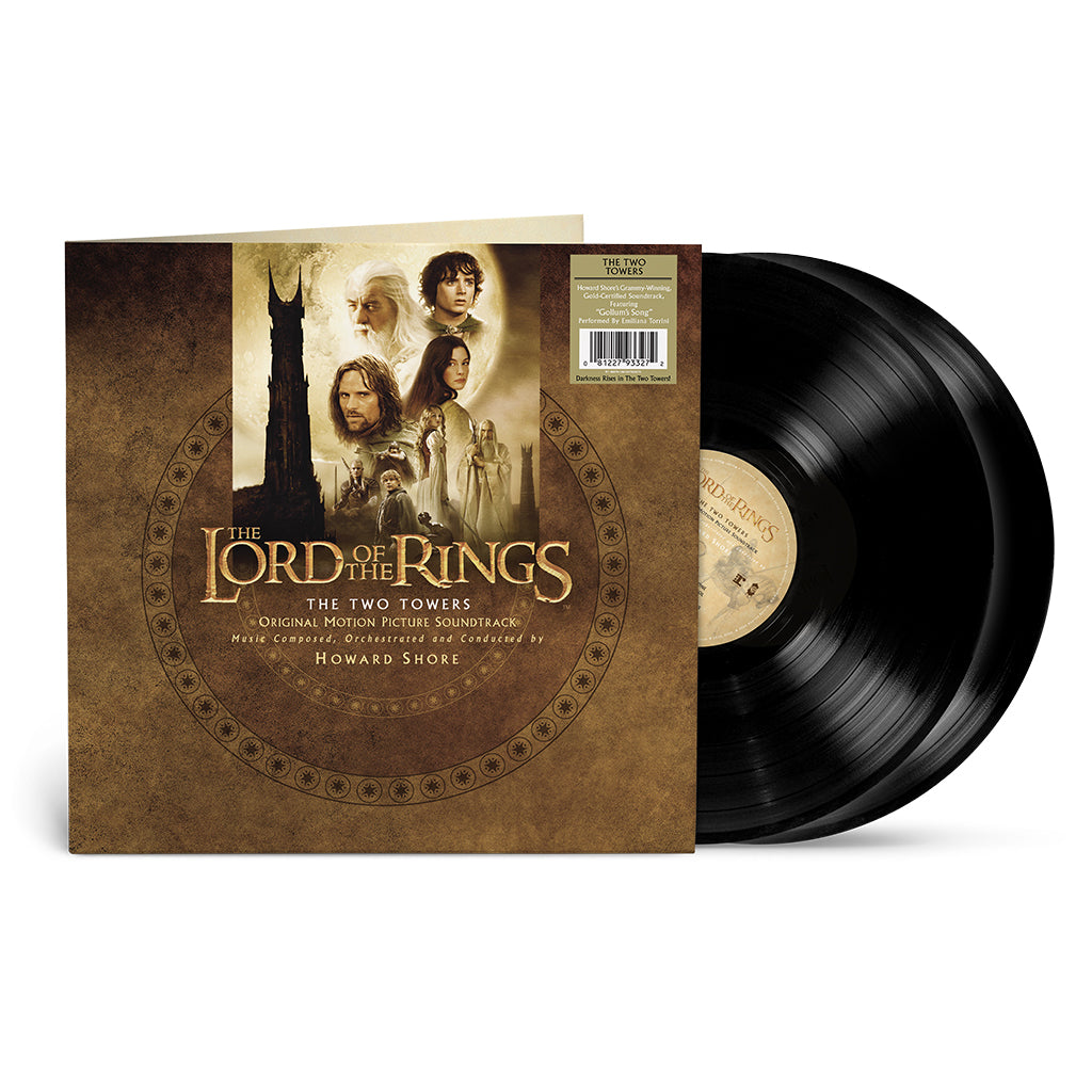 HOWARD SHORE - The Lord Of The Rings: The Two Towers (Original Soundtrack) - 2LP - Black Vinyl [OCT 3]