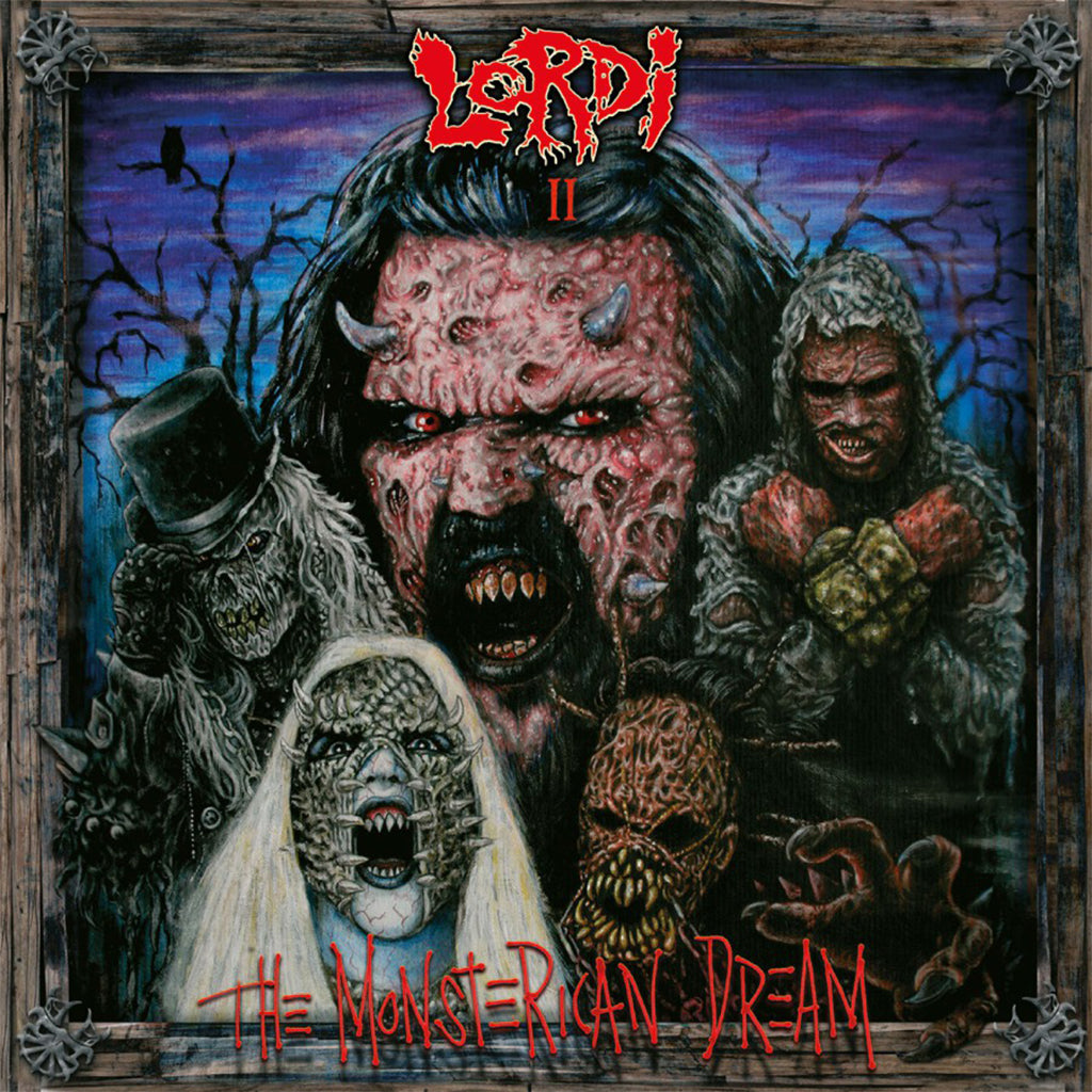 LORDI - The Monsterican Dream (2023 Reissue w/ 8 Page Booklet) - LP - Deluxe Gatefold 180g Translucent Red Vinyl [JUN 2]