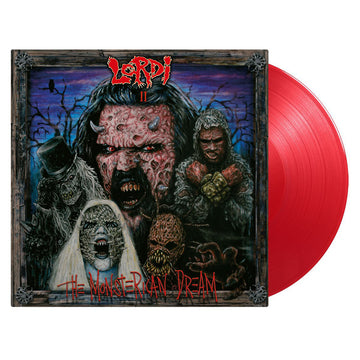 LORDI - The Monsterican Dream (2023 Reissue w/ 8 Page Booklet) - LP - Deluxe Gatefold 180g Translucent Red Vinyl [JUN 2]