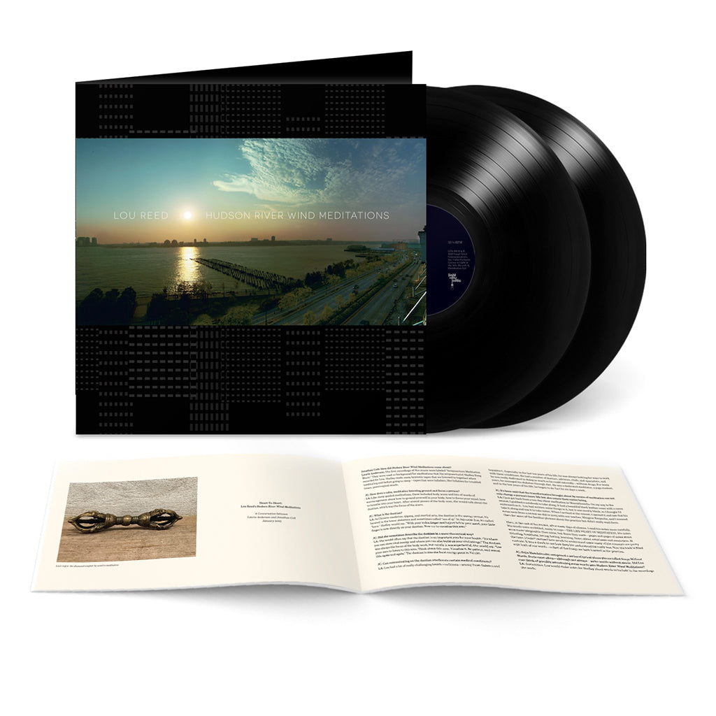 LOU REED - Hudson River Wind Meditations (with 20-page booklet) - 2LP - Black Vinyl
