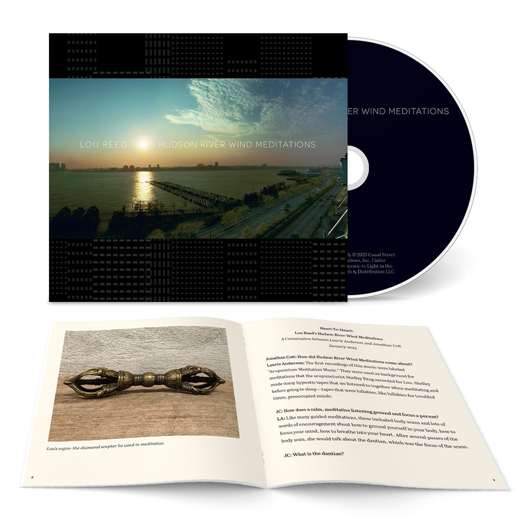 LOU REED - Hudson River Wind Meditations (with 40-page booklet) - CD