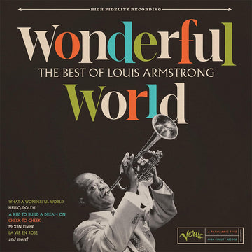 LOUIS ARMSTRONG - Wonderful World: The Best Of Louis Armstrong - LP - Vinyl [SEP 13]