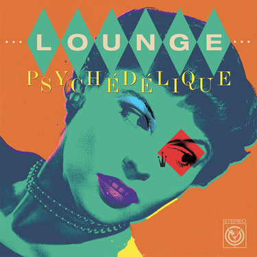 VARIOUS - Lounge Psychédélique (The Best of Lounge & Exotica 1954-2022) [Repress] - 2022) [Repress] - 2LP - Deluxe 'Marble & Solid Red' Coloured Vinyl
