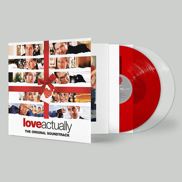 VARIOUS - Love Actually - The Original Soundtrack (20th Anniversary Edition) - 2LP - Red and White Vinyl