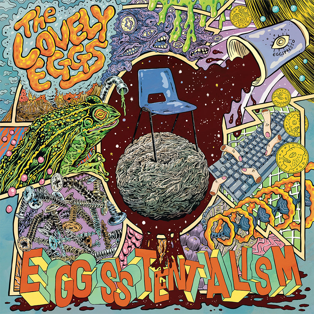 THE LOVELY EGGS - Eggsistentialism - LP - 'Mind' Green Vinyl [MAY 17]