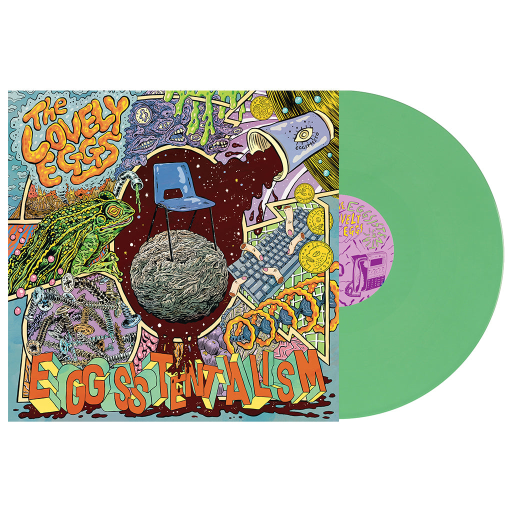 THE LOVELY EGGS - Eggsistentialism - LP - 'Mind' Green Vinyl