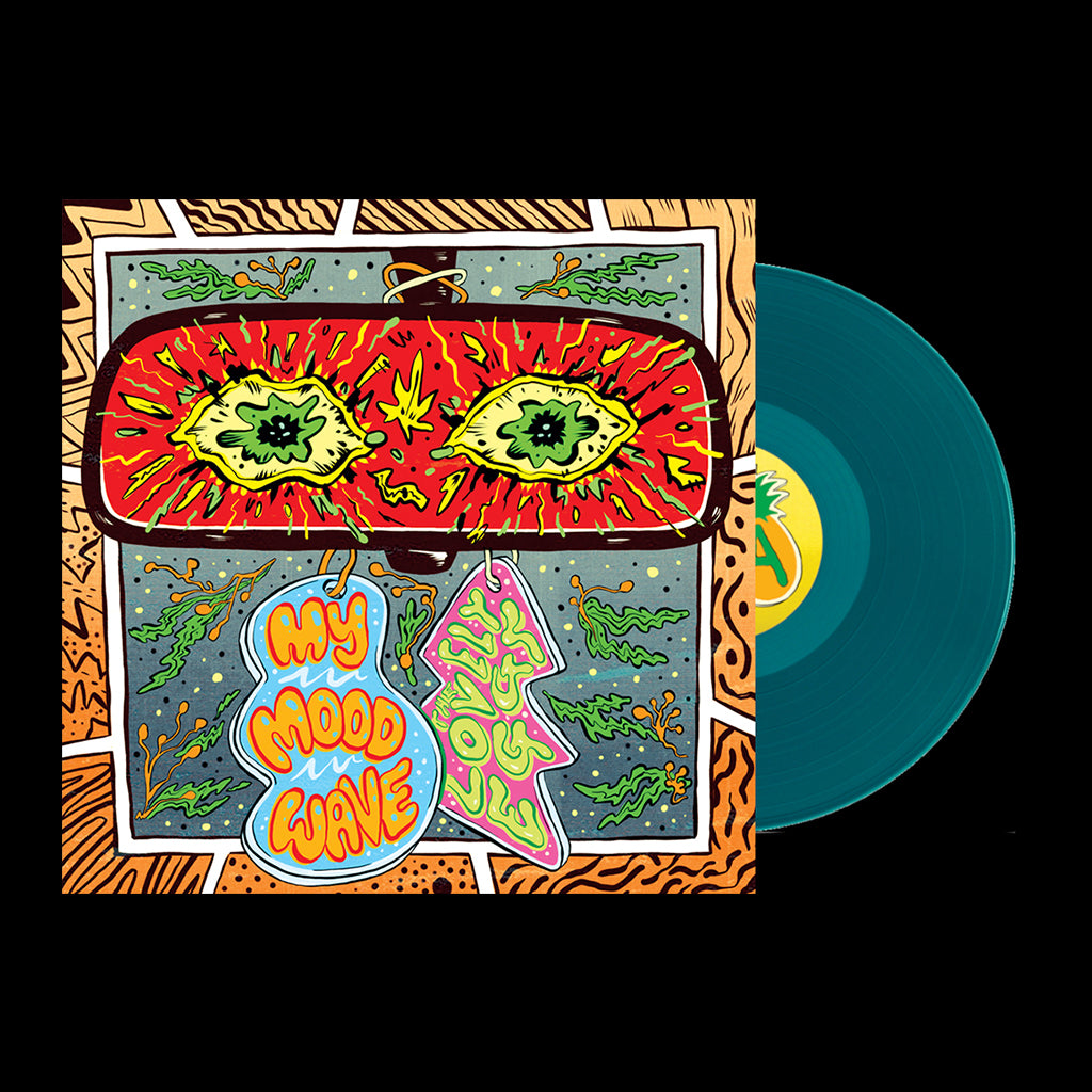 THE LOVELY EGGS - My Mood Wave - 7'' - Transparent Aquamarine Vinyl