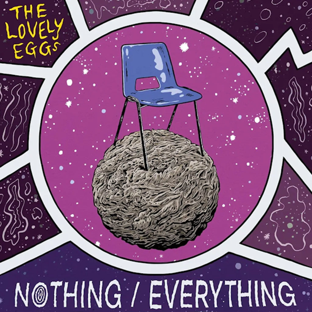 THE LOVELY EGGS - Nothing / Everything - 7'' - Bright Yellow Vinyl