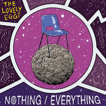 THE LOVELY EGGS - Nothing / Everything - 7'' - Bright Yellow Vinyl