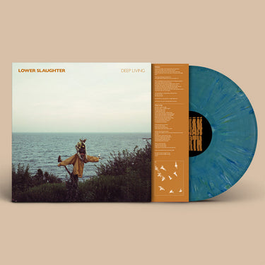 LOWER SLAUGHTER - Deep Living - LP - Deluxe Deep Blue Eco Mix Vinyl [JUN 6]