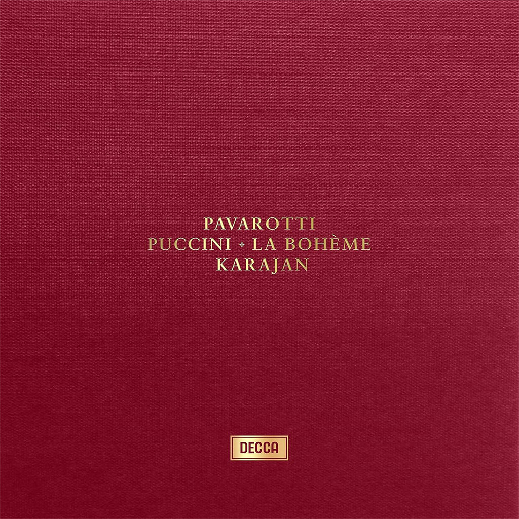 LUCIANO PAVAROTTI  - Puccini – La Bohème (Reissue w/ Hardback Book & Poster) - 2LP - Deluxe Vinyl Box Set [NOV 22]