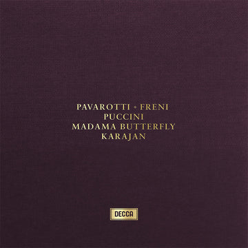 LUCIANO PAVAROTTI - Puccini: Madama Butterfly (50th Anniversary) - 3LP - Deluxe 180g Vinyl Box Set