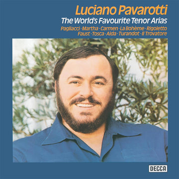 LUCIANO PAVAROTTI - The World's Favourite Tenor Arias (50th Anniversary Reissue) - LP - Vinyl [APR 25]