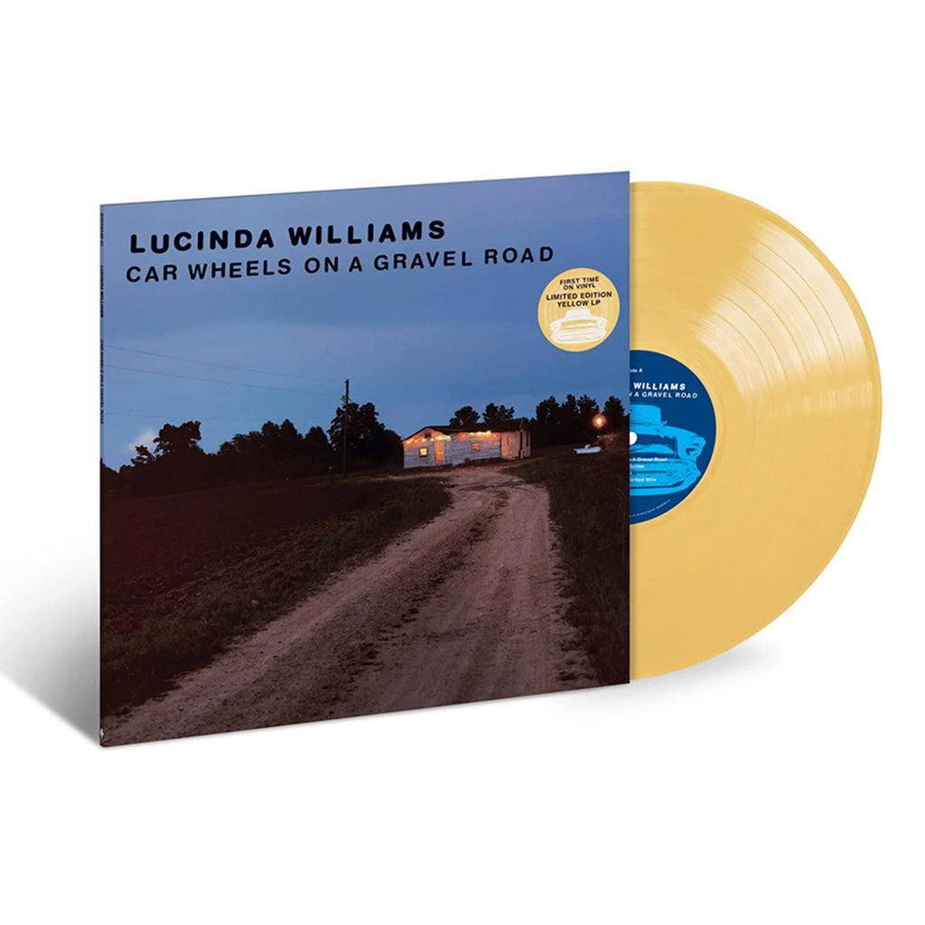 LUCINDA WILLIAMS - Car Wheels On A Gravel Road (2023 Reissue) - LP - Yellow Vinyl