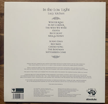 LUCY KITCHEN - In The Low Light - LP - Vinyl [FEB 27]