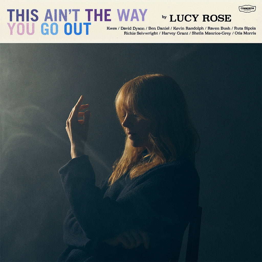 LUCY ROSE - This Ain’t The Way You Go Out - LP - Transparent Sky Blue Vinyl [APR 19]
