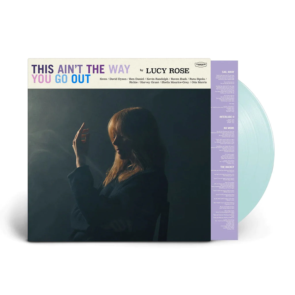 LUCY ROSE - This Ain’t The Way You Go Out - LP - Transparent Sky Blue Vinyl