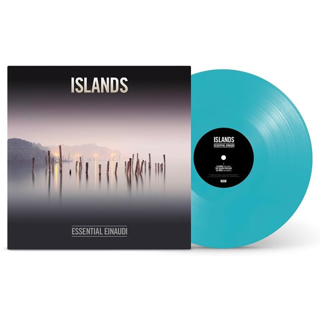 LUDOVICO EINAUDI - Islands: Essential Einaudi (Deluxe Edition) - 2LP - Turquoise Vinyl