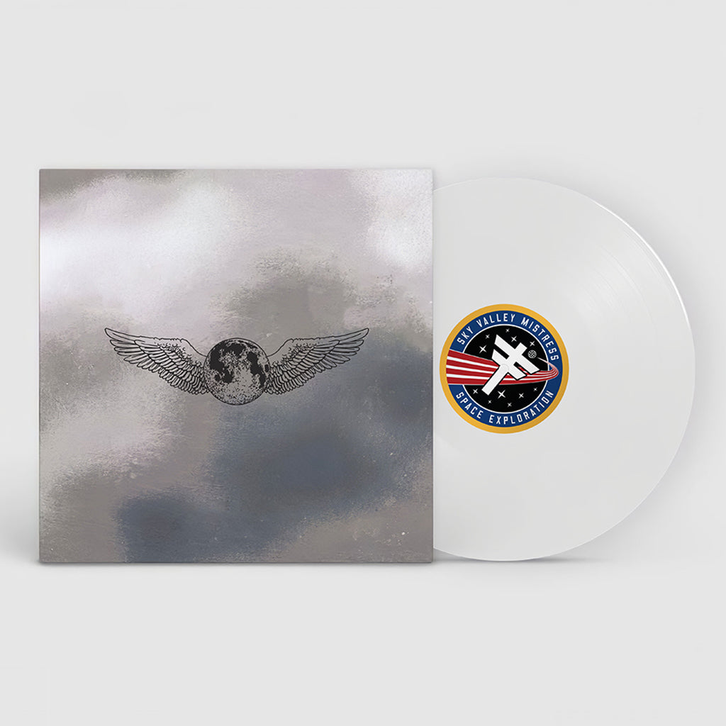 SKY VALLEY MISTRESS - Luna Mausoleum (w/ 3D Mausoleum Card Model Insert)- LP - 'Moon Dust' Frosted Transparent White Vinyl [JAN 23]
