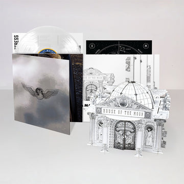 SKY VALLEY MISTRESS - Luna Mausoleum (w/ 3D Mausoleum Card Model Insert)- LP - 'Moon Dust' Frosted Transparent White Vinyl [JAN 23]