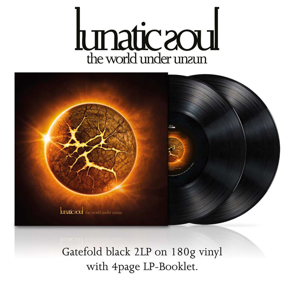 LUNATIC SOUL - The World Under Unsun - 2LP - Gatefold 180g Black Vinyl [OCT 31]