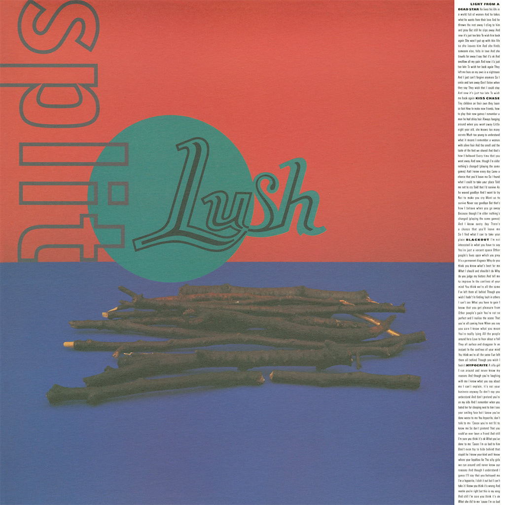 LUSH - Split (2023 Remaster) - LP - Clear Vinyl