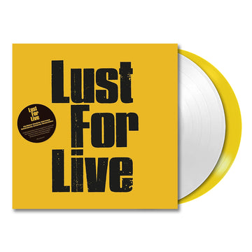 LUST FOR LIFE BAND - Lust For Live - 2LP - White / Yellow Vinyl