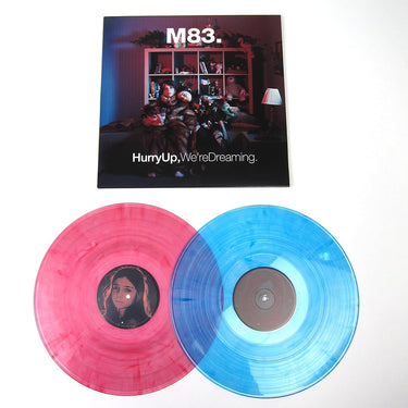 M83 - Hurry Up We're Dreaming (15th Anniversary Deluxe Edition) - 2LP - Clear Pink & Clear Blue Vinyl [DEC 19]