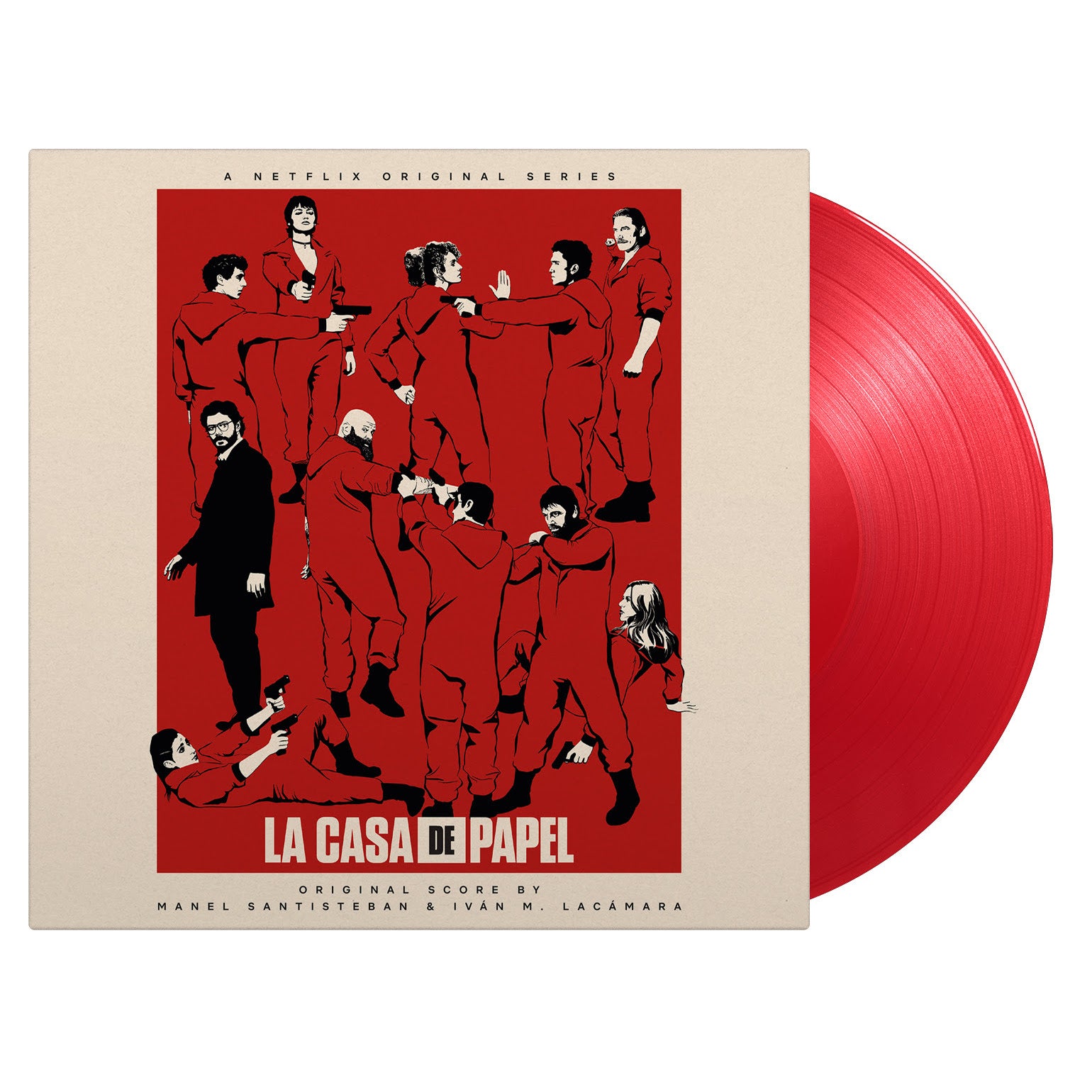 MANEL SANTISTEBAN, IVÁN M. LACÁMARA - La Casa De Papel (Original Soundtrack) - LP - Red Vinyl [APR 26]