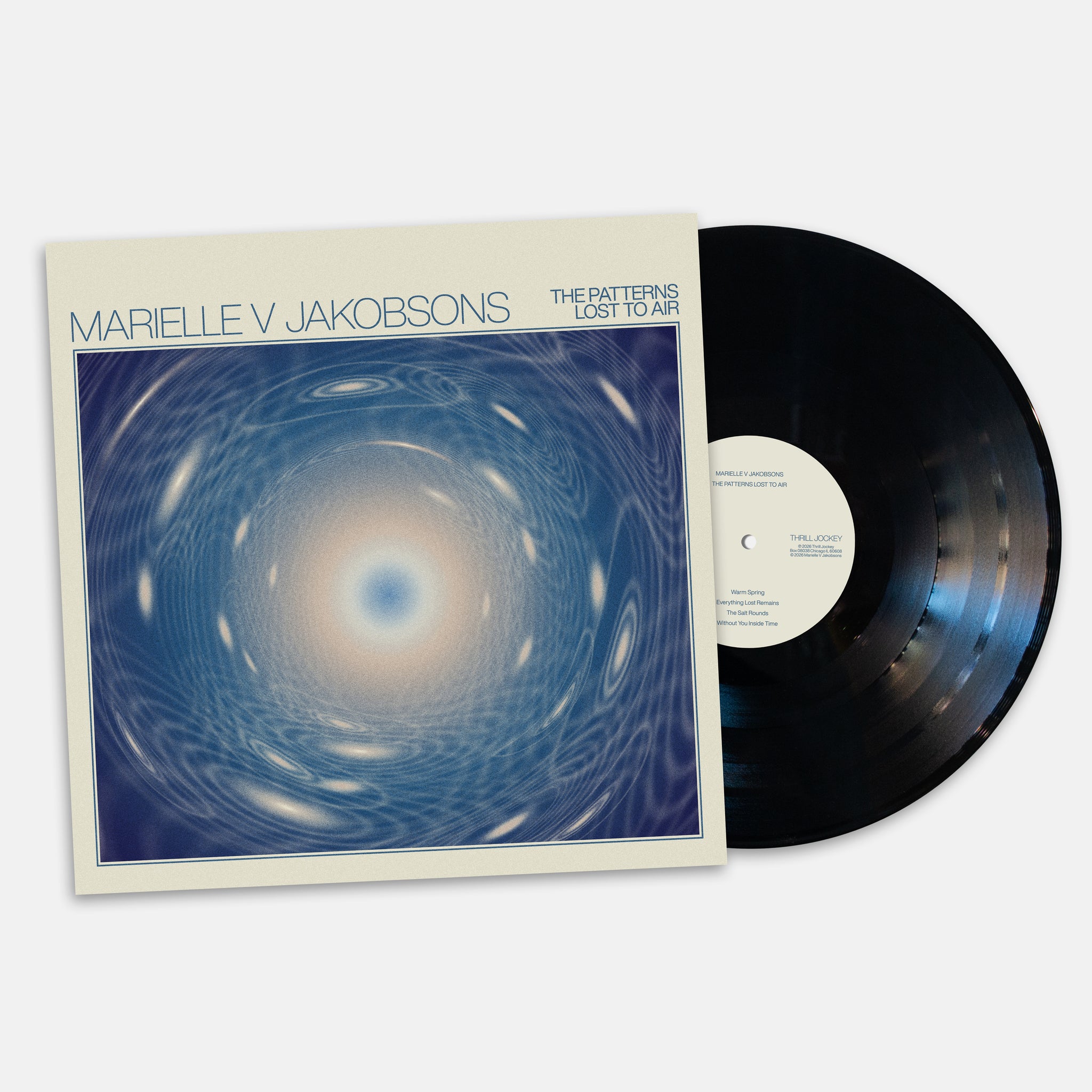 MARIELLE V JAKOBSONS - The Patterns Lost to Air - LP - Black Vinyl [FEB 20]