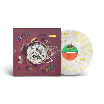 MC5 - High Time (Rocktober 2023) - LP - Clear with Yellow Splatter Vinyl