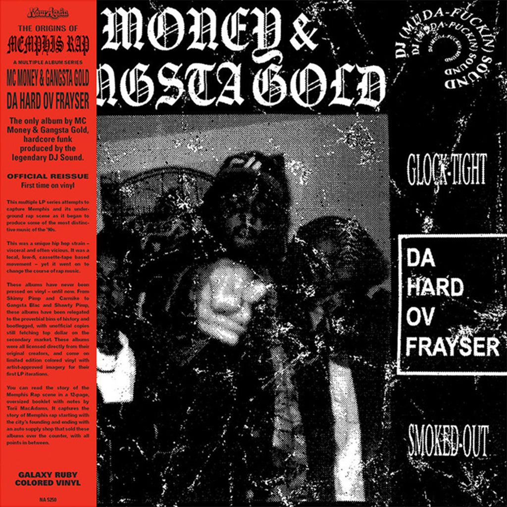 MC MONEY & GANGSTA GOLD - Da Hard Ov Frayser (Reissue) - LP - Galaxy Ruby Colour Vinyl [DEC 6]