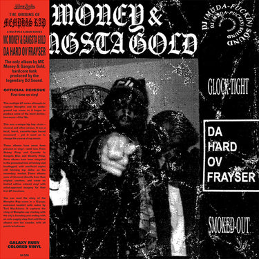 MC MONEY & GANGSTA GOLD - Da Hard Ov Frayser (Reissue) - LP - Galaxy Ruby Colour Vinyl [DEC 6]