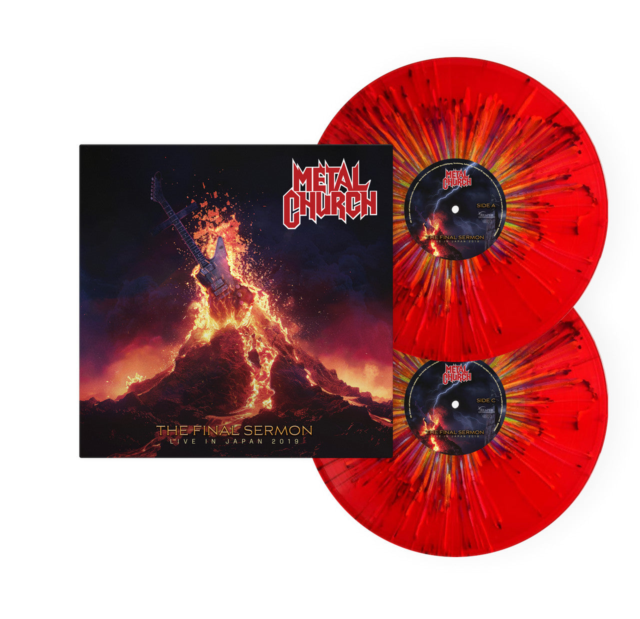 METAL CHURCH - The Final Sermon (Live in Japan 2019) - 2LP - Red Splatter Vinyl
