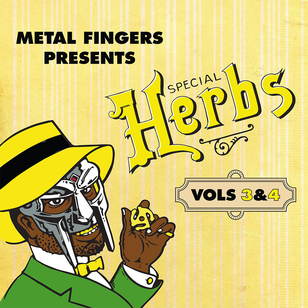 MF DOOM - Metal Fingers Presents: Special Herbs Vol. 3 & 4 (Repress) - CD [SEP 5]