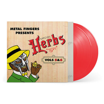 MF DOOM - Metal Fingers Presents: Special Herbs Vol. 5 & 6 (Repress) - 2LP - Apple Red Vinyl [SEP 5]