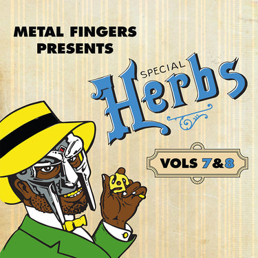 MF DOOM - Metal Fingers Presents: Special Herbs Vol. 7 & 8 (Repress) - 2LP - Sky Blue Vinyl