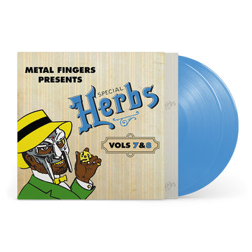 MF DOOM - Metal Fingers Presents: Special Herbs Vol. 7 & 8 (Repress) - 2LP - Sky Blue Vinyl [SEP 5]