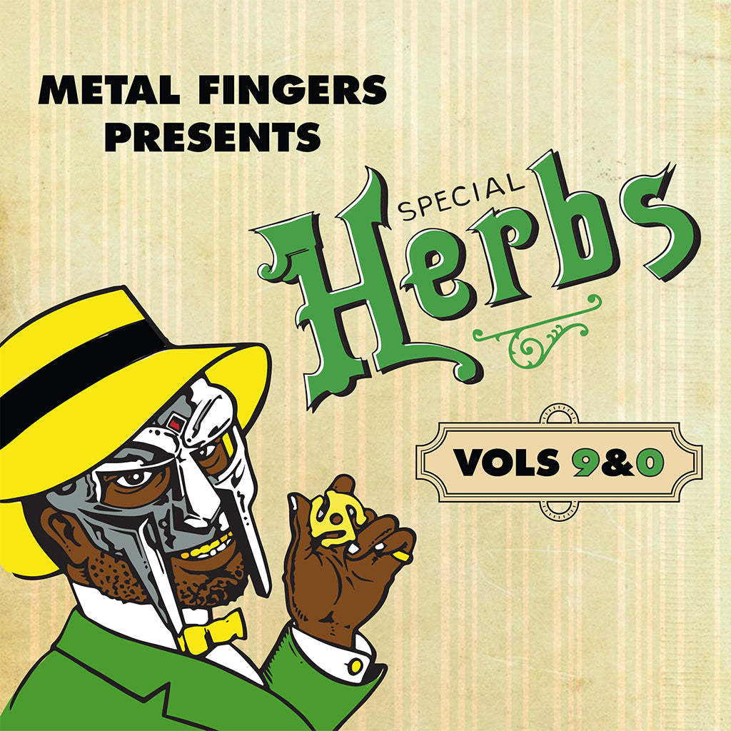 MF DOOM - Metal Fingers Presents: Special Herbs Vol. 9 & 0 (Repress) - 2LP - Evergreen Vinyl [SEP 5]