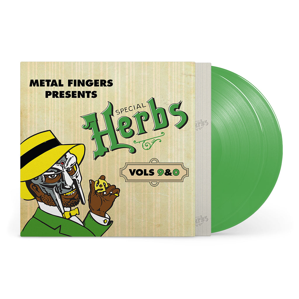 MF DOOM - Metal Fingers Presents: Special Herbs Vol. 9 & 0 (Repress) - 2LP - Evergreen Vinyl [SEP 5]