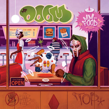MF DOOM - MM..Food (20th Anniversary Edition) - 2LP - 3-Colour Sweetart Marble Effect Colour Vinyl
