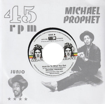 MICHAEL PROPHET / THE ROOTS RADICS - Hold On To What You've Got / Cry Of The Werewolf - 7" - Vinyl