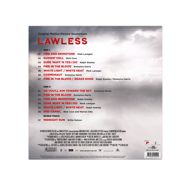 NICK CAVE & WARREN ELLIS - Lawless (Original Soundtrack) [Repress] - LP - 180g 'Smokey Marble' Vinyl [NOV 7]