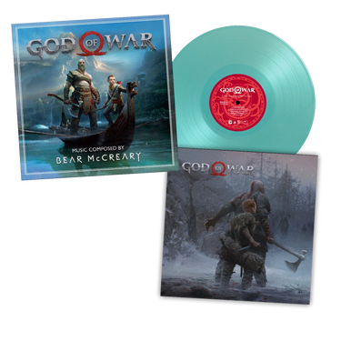 BEAR MCCREARY - God Of War (Original Soundtrack) [Repress] - 2LP - 180g Turquoise Coloured Vinyl [APR 3]