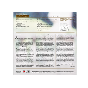 ITZHAK PERLMAN & JOHN WILLIAMS - Cinema Serenade (Repress) - LP - 180g White Colour Vinyl [JAN 16]
