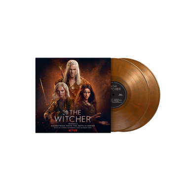 JOSEPH TRAPANESE & MAX DAVIDOFF-GREY - The Witcher: Season 4 (Original Soundtrack) - 2LP - Deluxe 180g Orange and Black Marbled Vinyl [NOV 21]