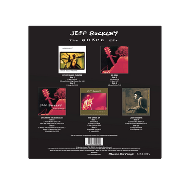 JEFF BUCKLEY - The Grace EP's (Reissue) - 5 x 12'' EP - Deluxe Vinyl Box Set [MAR 13]