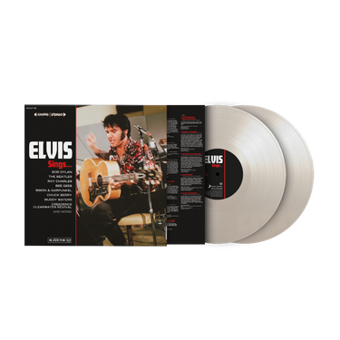 ELVIS PRESLEY - Elvis Sings... (Reissue) - 2LP - Deluxe 180g White Vinyl