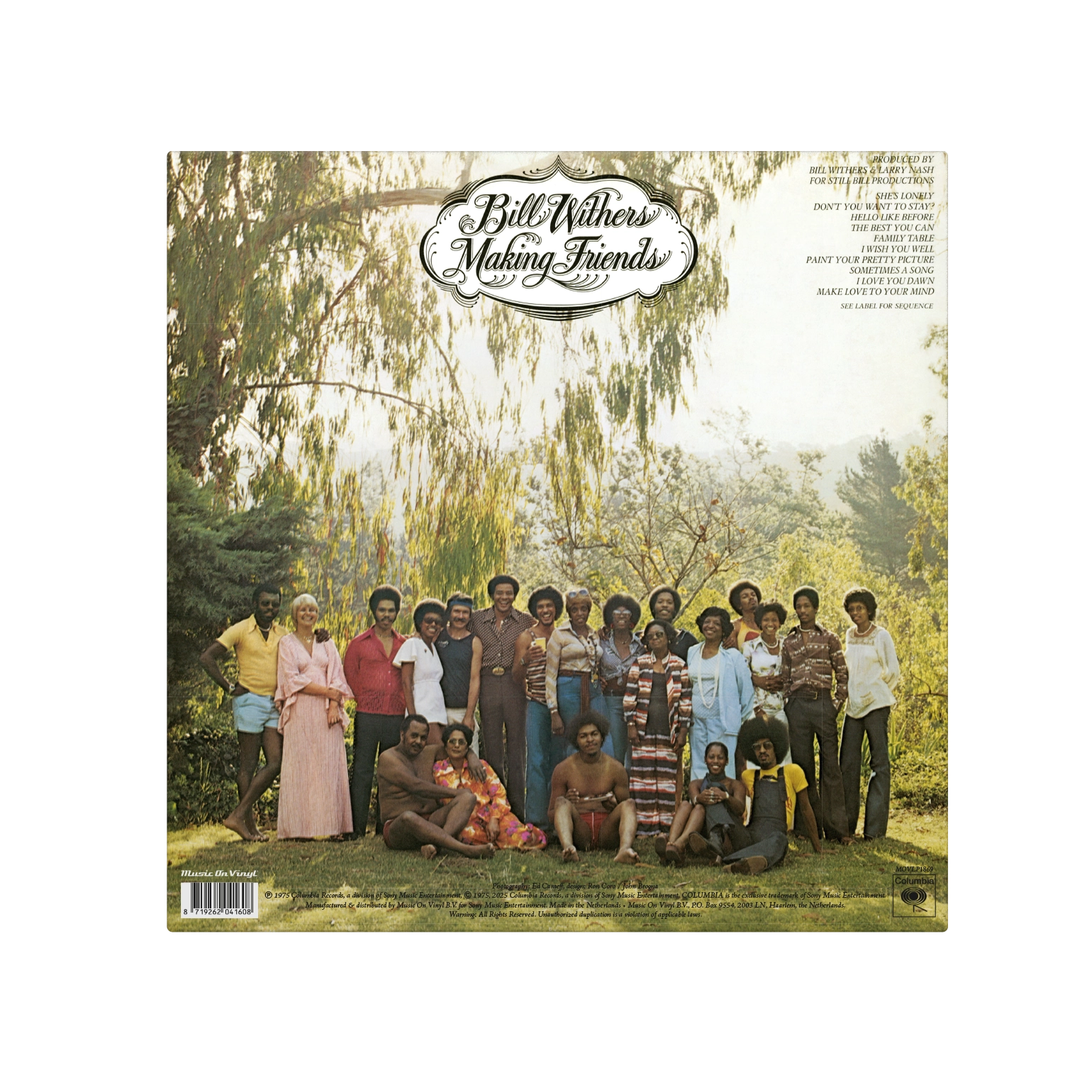 BILL WITHERS - Making Music (50th Anniversary Edition) - LP